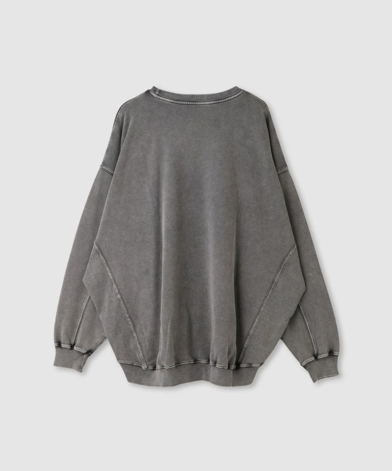 nAvy ヘビーウェイト裏毛アシッド加工スウェット レディース商品画像-36