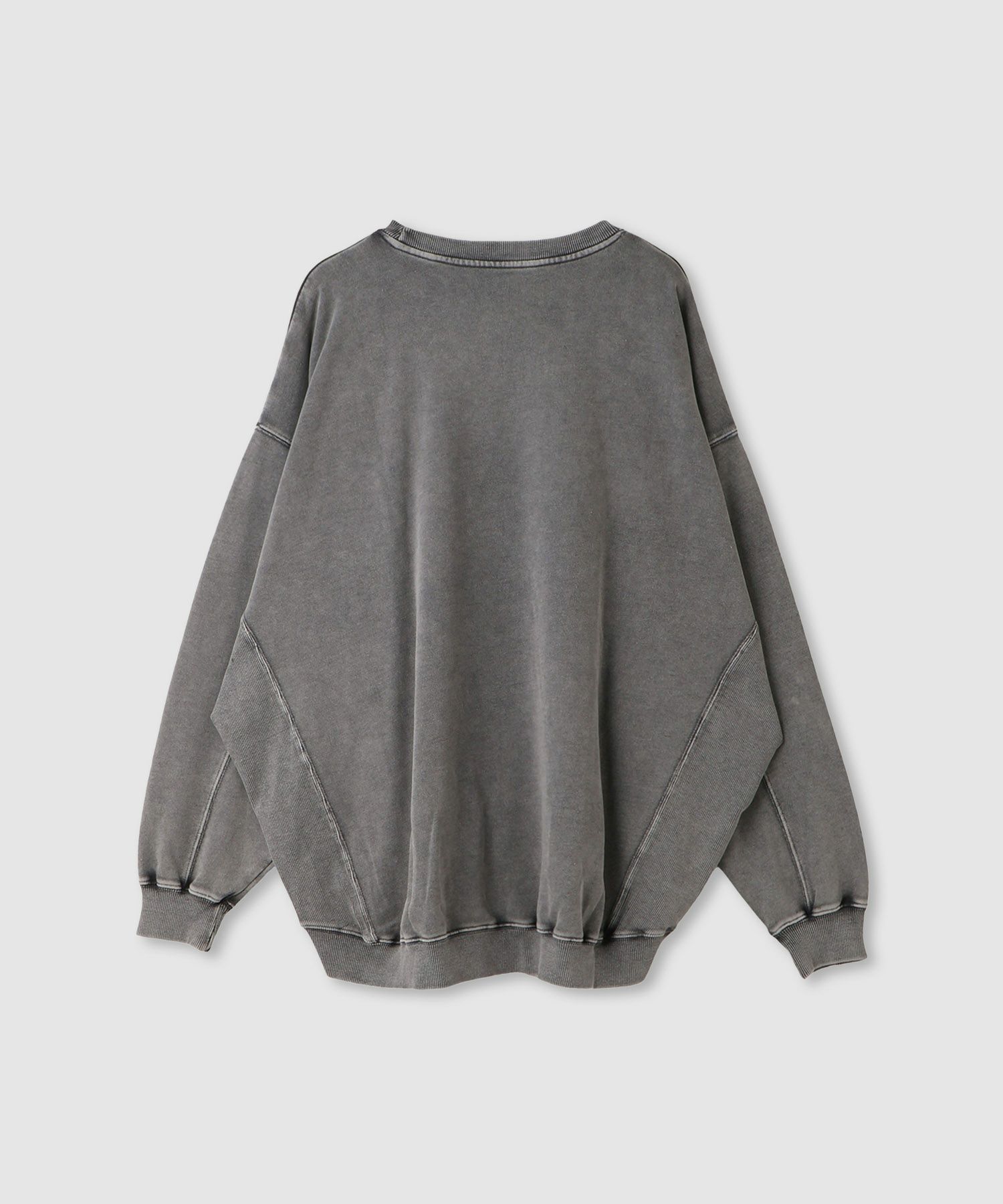 nAvy ヘビーウェイト裏毛アシッド加工スウェット レディース