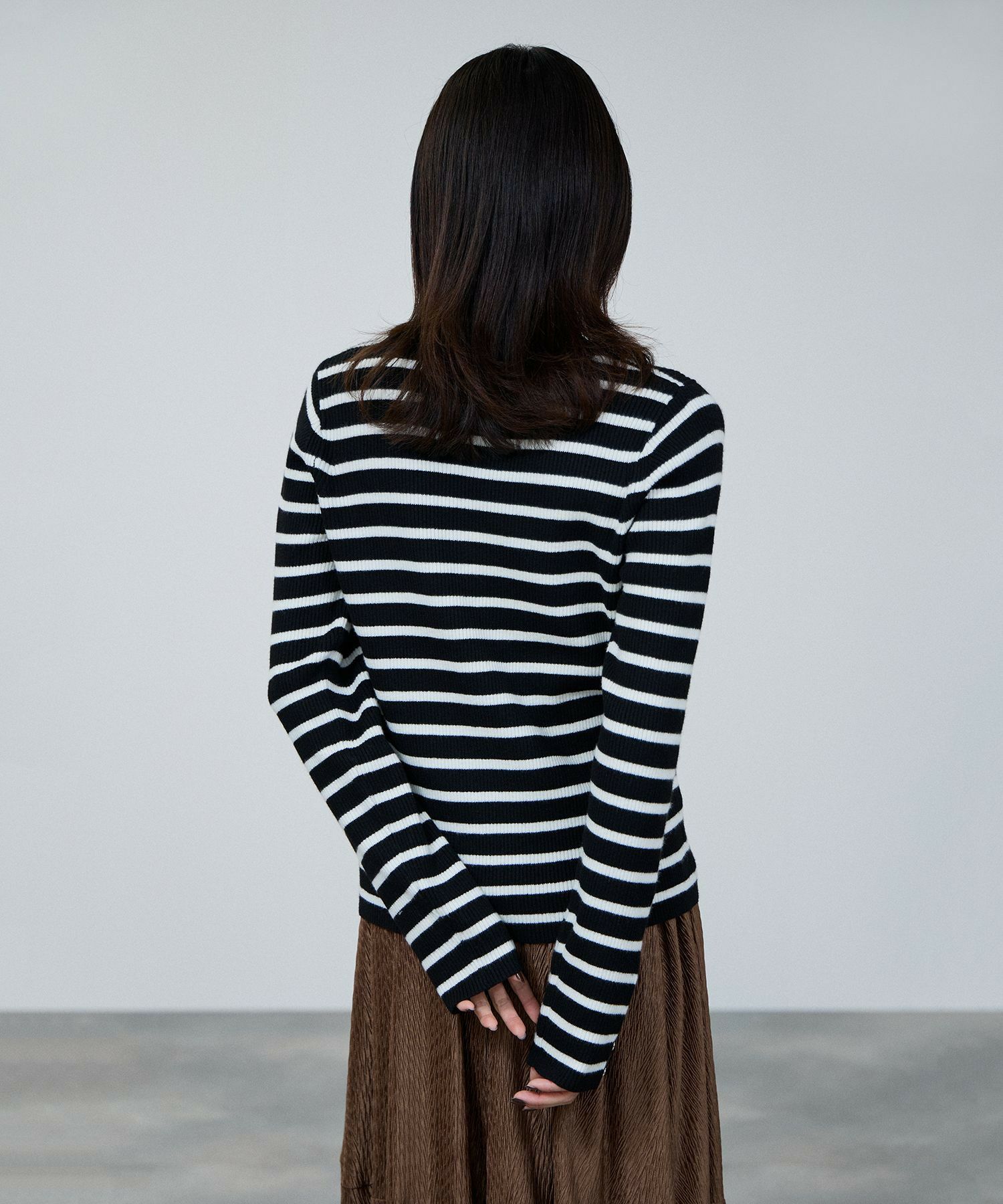 [さらに50%OFF]milli de l'air ComfEase ボタンスリーブニット レディース商品画像-11