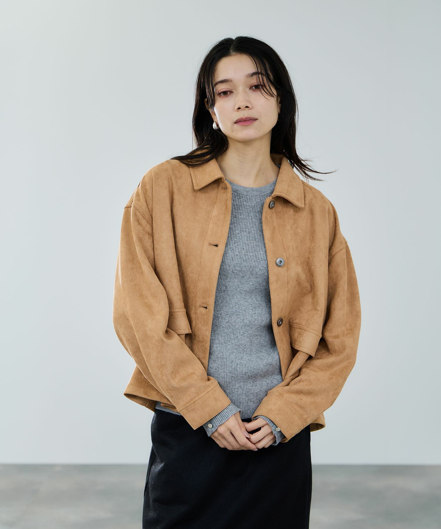 [さらに50%OFF]milli de l'air ComfEase ボタンスリーブニット レディース商品画像-17