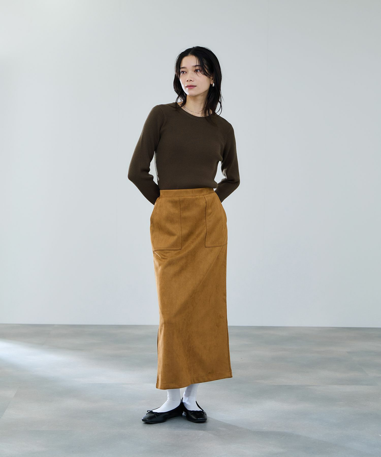 [さらに50%OFF]milli de l'air ComfEase ボタンスリーブニット レディース商品サムネイル-25