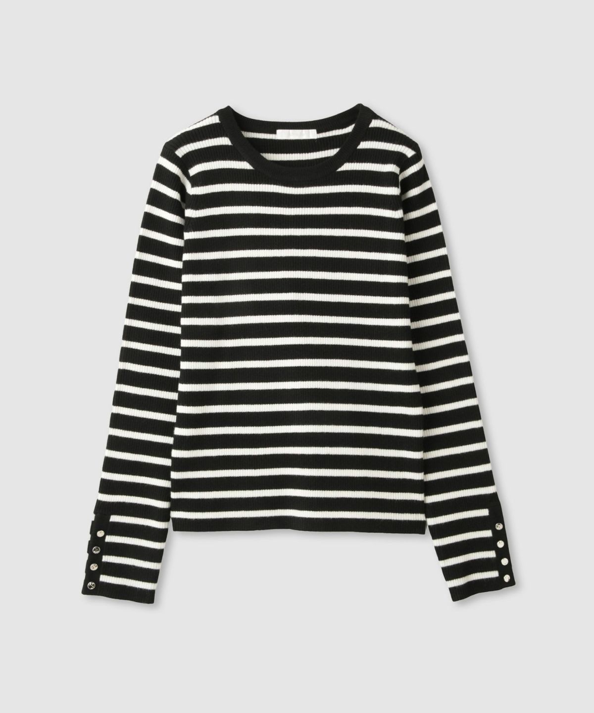 milli de l'air ComfEase ボタンスリーブニット レディース