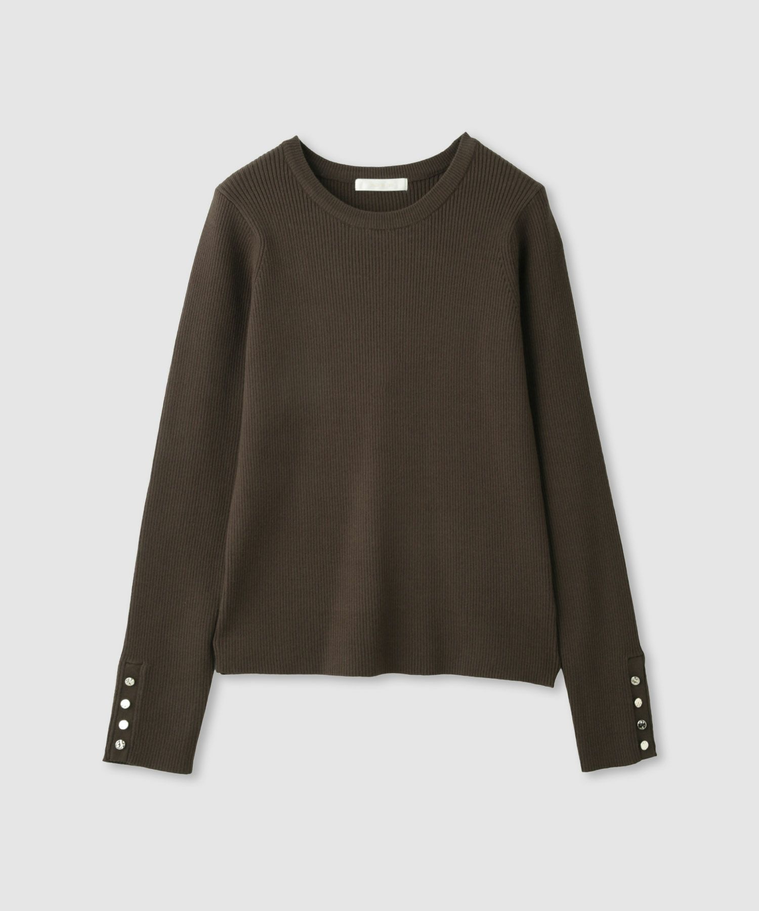 milli de l'air ComfEase ボタンスリーブニット レディース