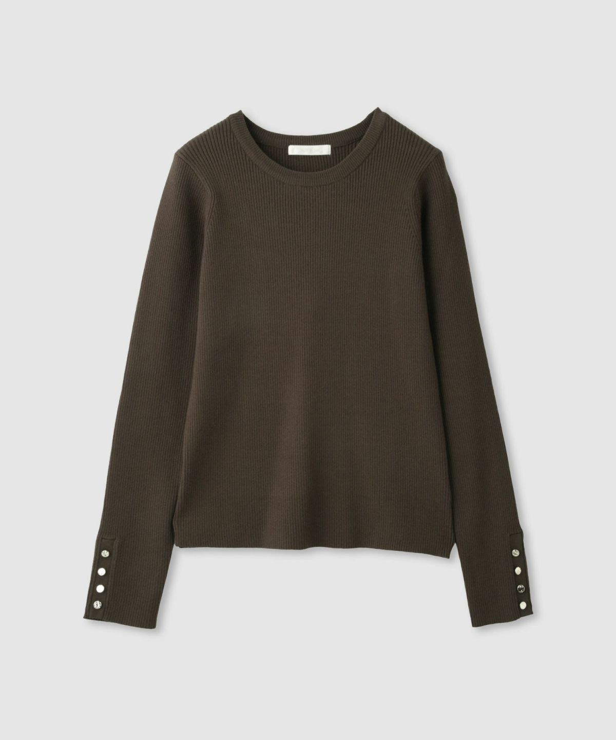 milli de l'air ComfEase ボタンスリーブニット レディース