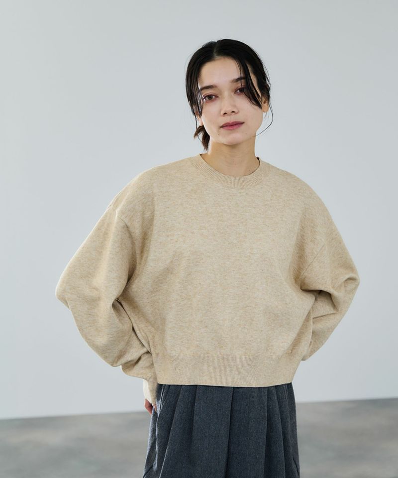 milli de l'air ComfEase ボクシーニット レディース商品画像-4