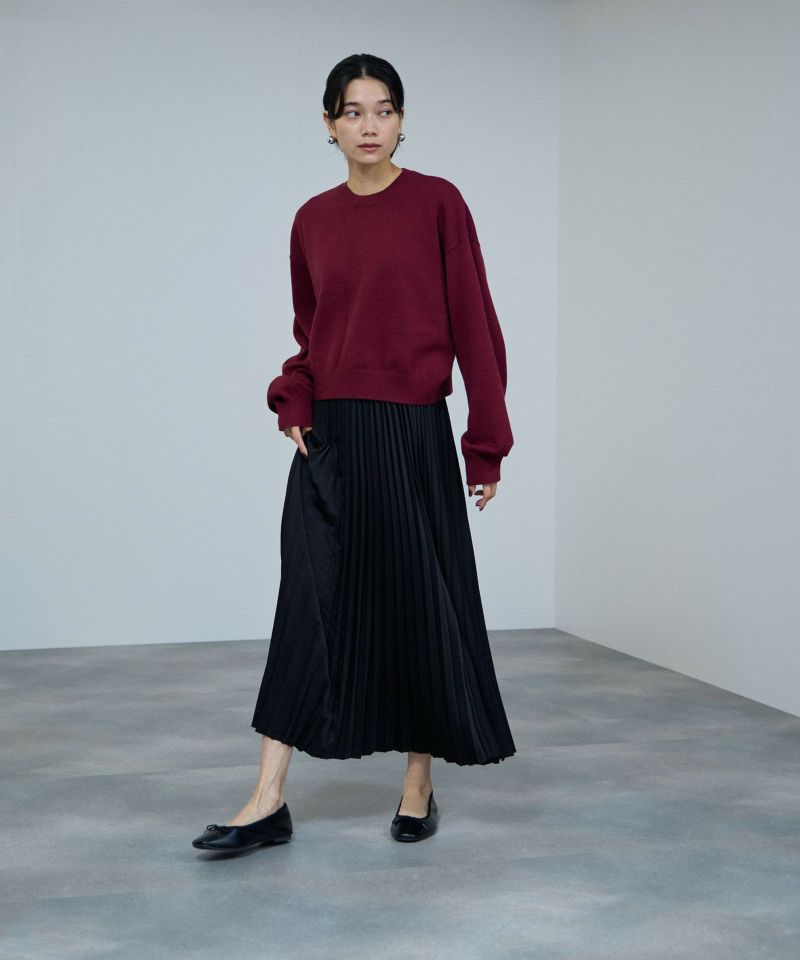 milli de l'air ComfEase ボクシーニット レディース商品画像-10