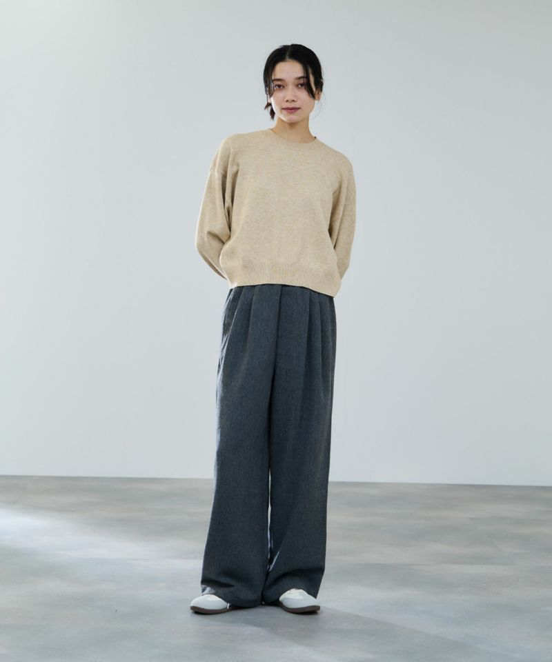 milli de l'air ComfEase ボクシーニット レディース商品画像-19