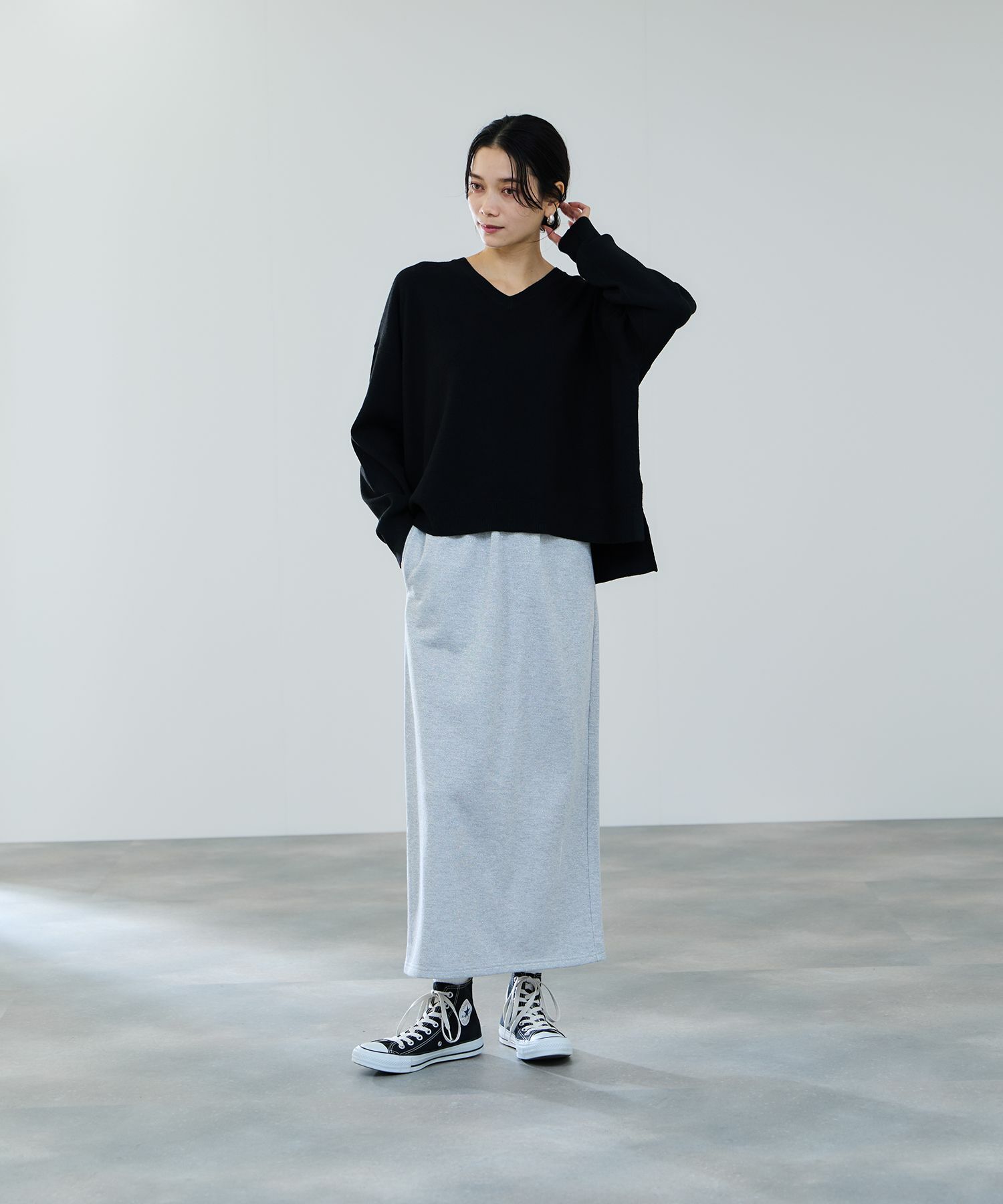 milli de l'air ComfEase オーバーフォルム レディース