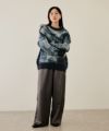 nAvy  モヘヤタッチマーブルニット レディース商品サムネイル-7