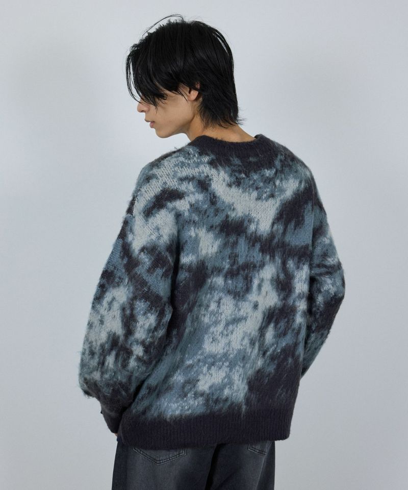 nAvy  モヘヤタッチマーブルニット レディース商品画像-11