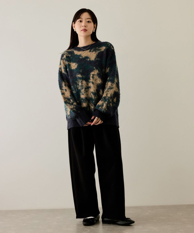 nAvy モヘヤタッチマーブルニット レディース商品画像-11