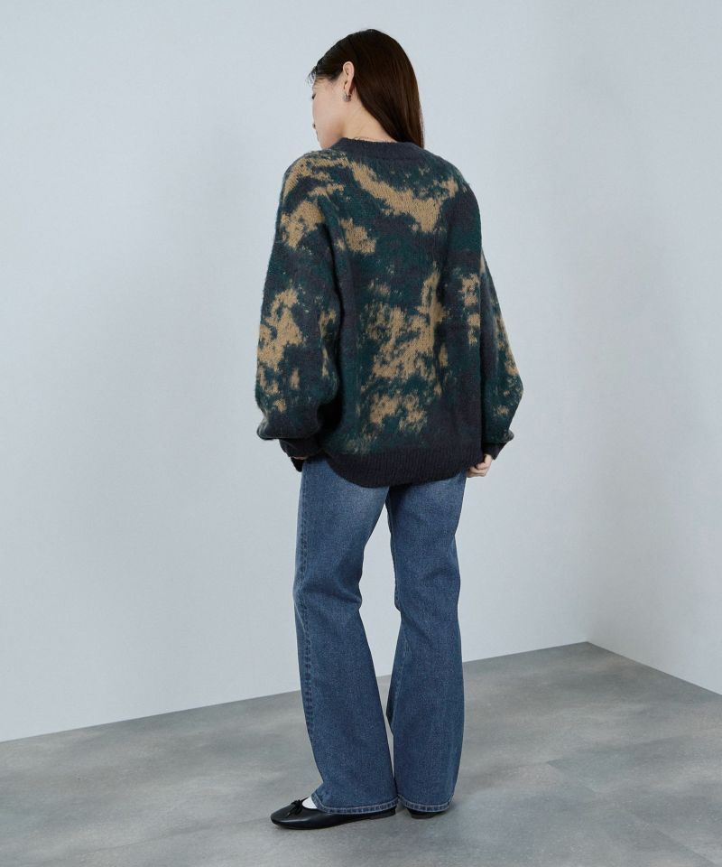 nAvy  モヘヤタッチマーブルニット レディース商品画像-17