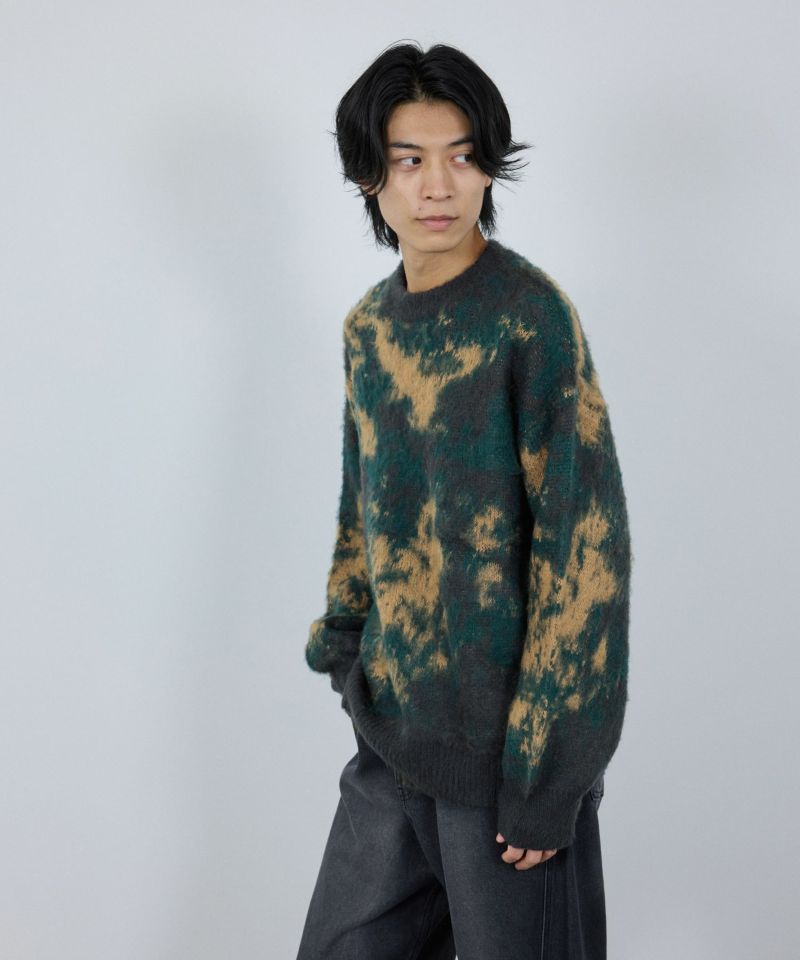 nAvy  モヘヤタッチマーブルニット レディース商品画像-19