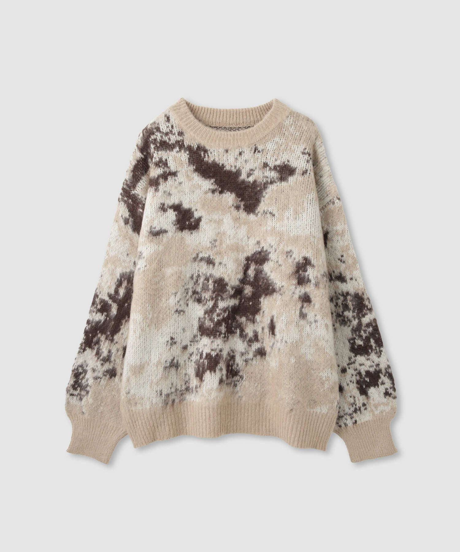 nAvy  モヘヤタッチマーブルニット レディース商品画像-19