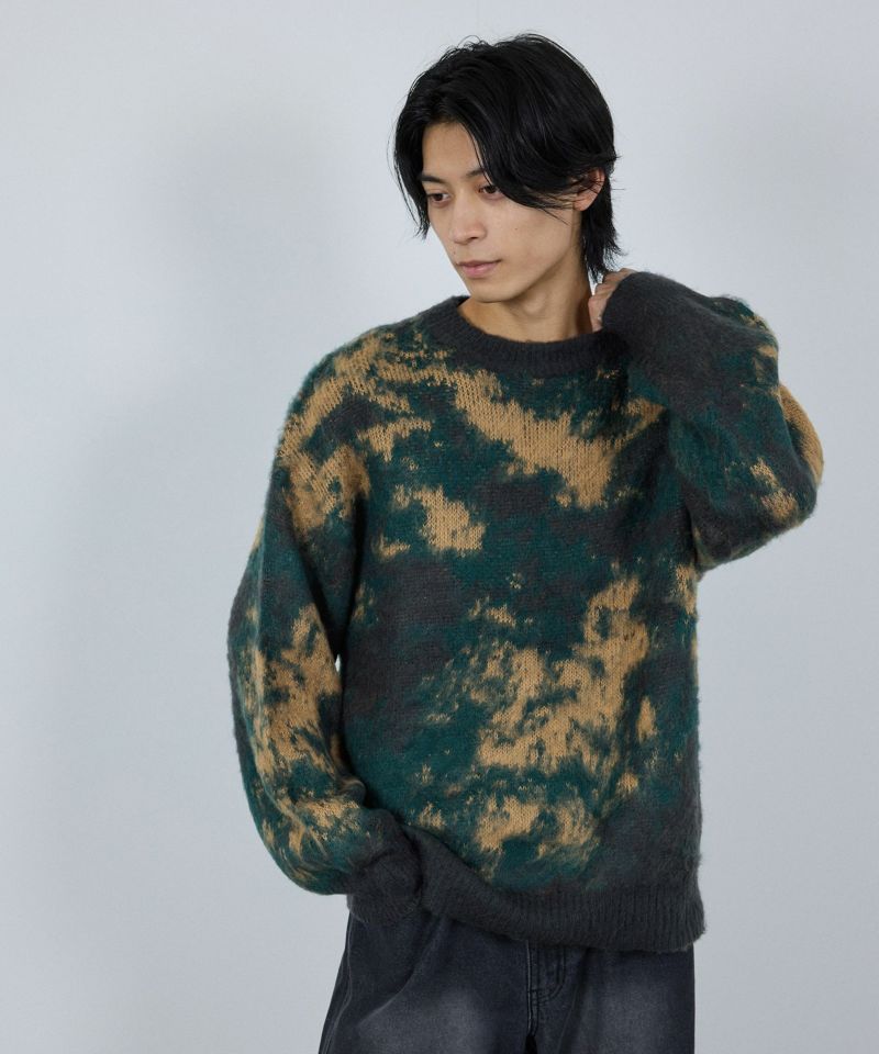 nAvy  モヘヤタッチマーブルニット レディース商品画像-20