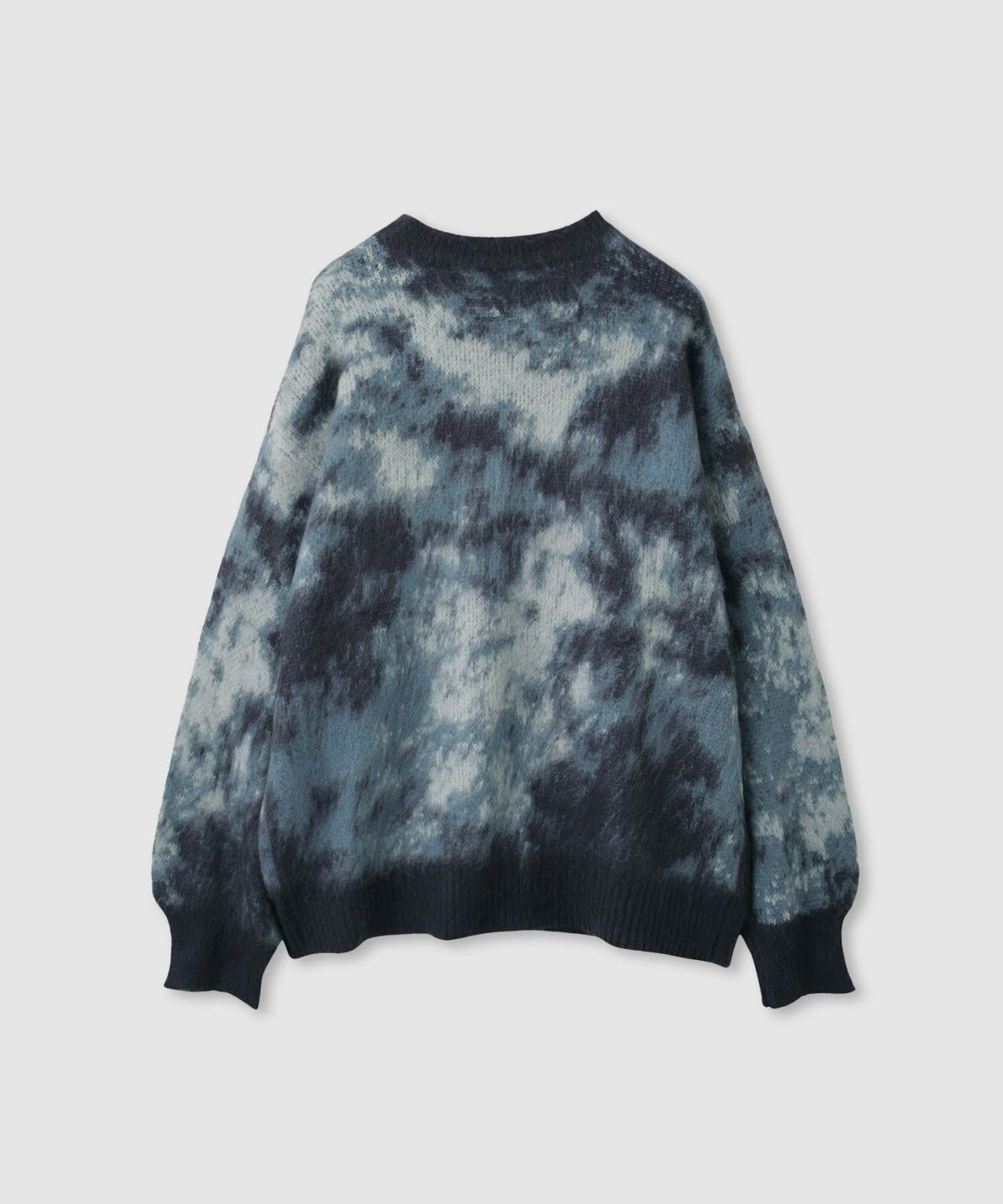 nAvy モヘヤタッチマーブルニット レディース