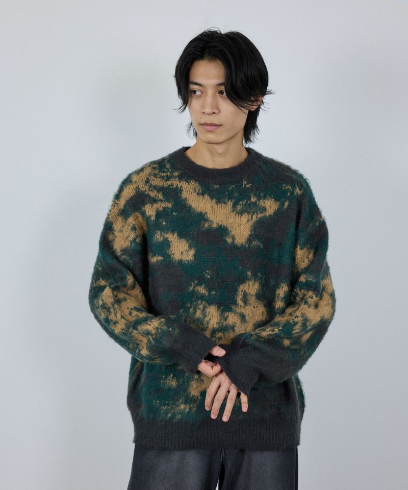 nAvy  モヘヤタッチマーブルニット レディース商品画像-21