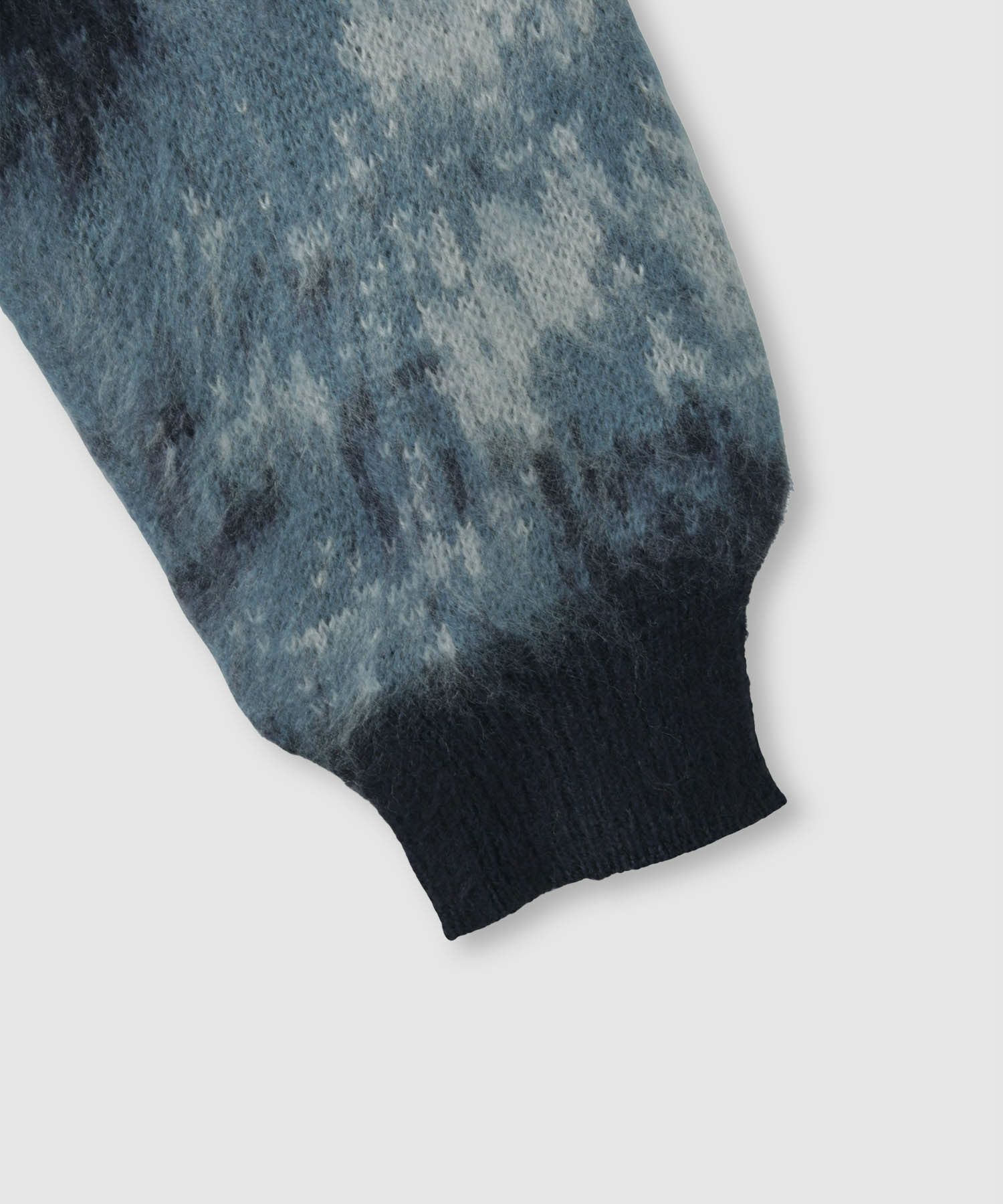 nAvy モヘヤタッチマーブルニット レディース