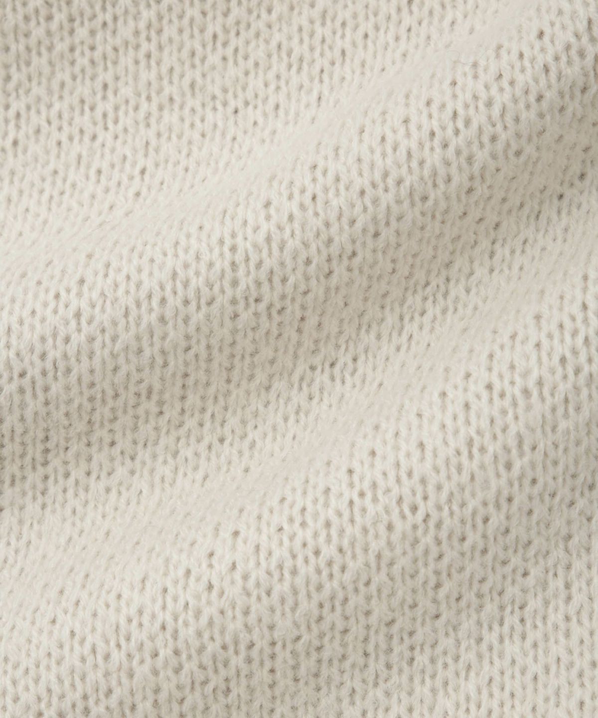 nAvy ロゴジャガードワイドニット レディース