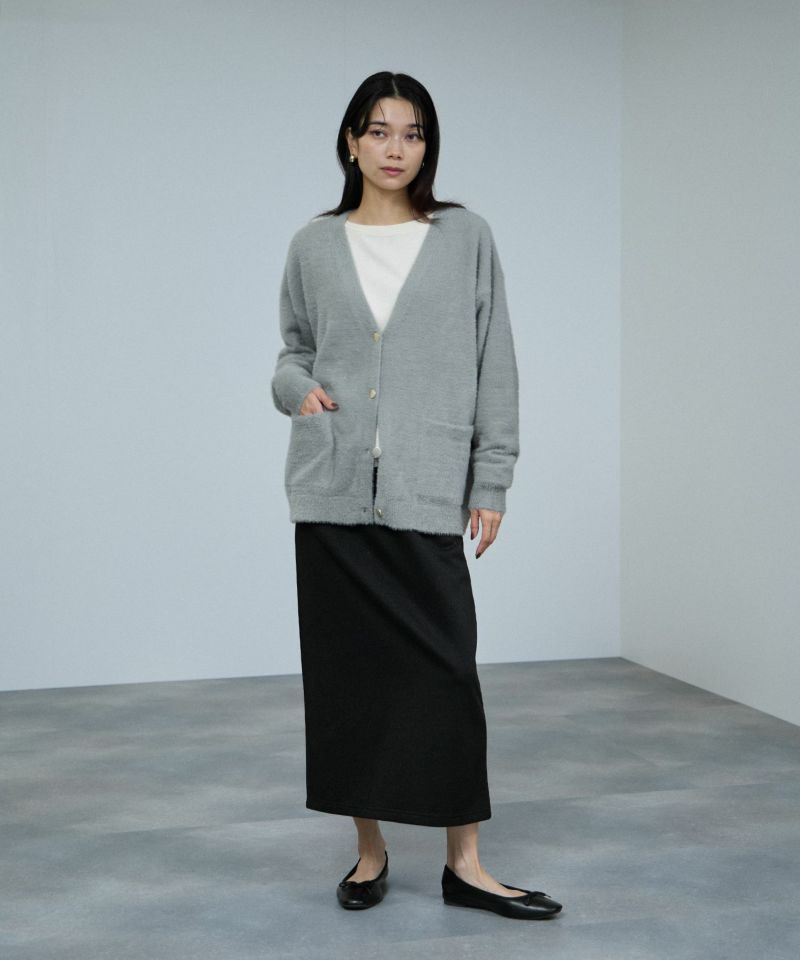 milli de l'air フェザーヤーンカーディガン レディース商品画像-10