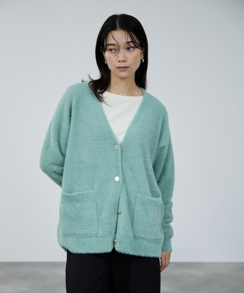 milli de l'air フェザーヤーンカーディガン レディース商品画像-11