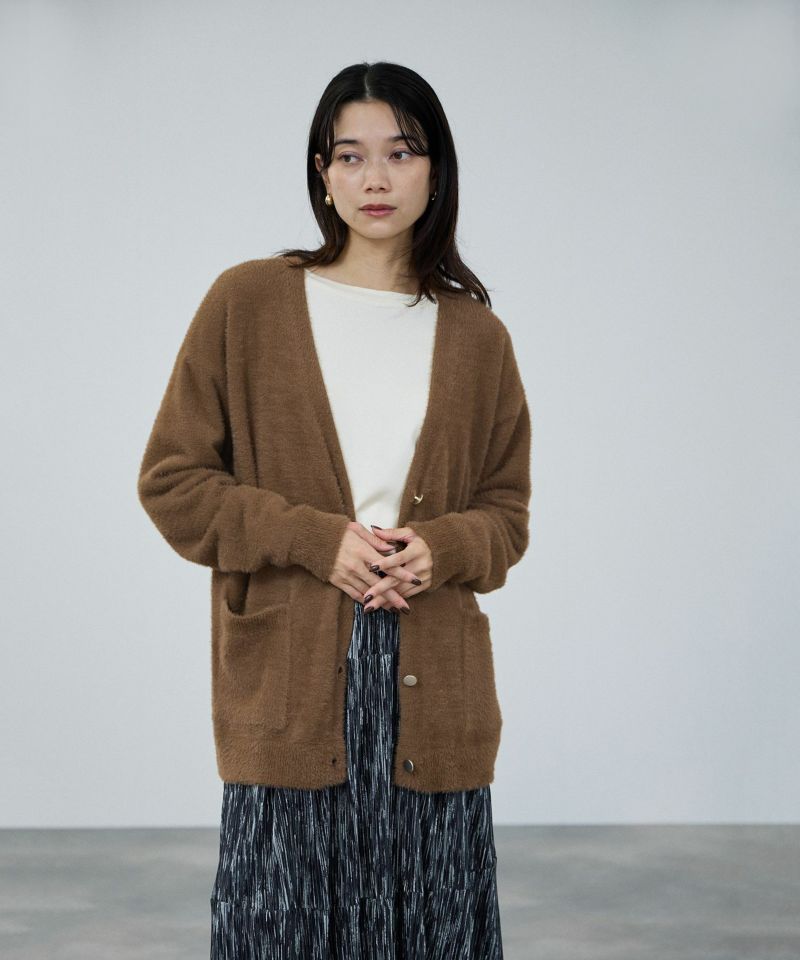 milli de l'air フェザーヤーンカーディガン レディース商品画像-15