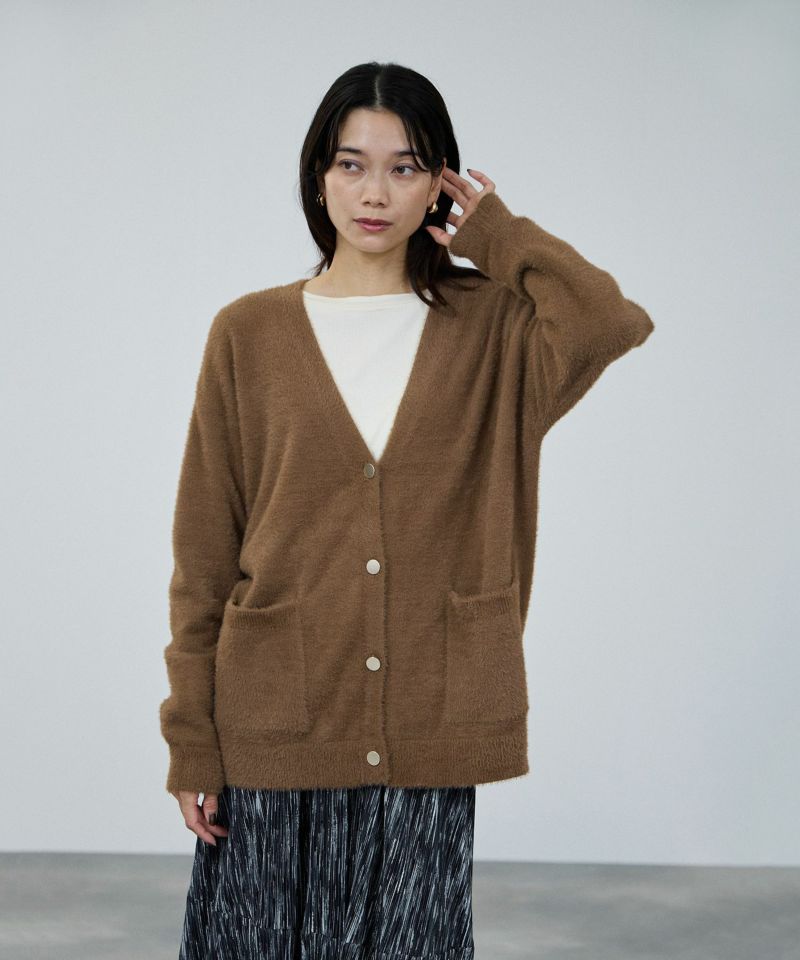 milli de l'air フェザーヤーンカーディガン レディース商品画像-17