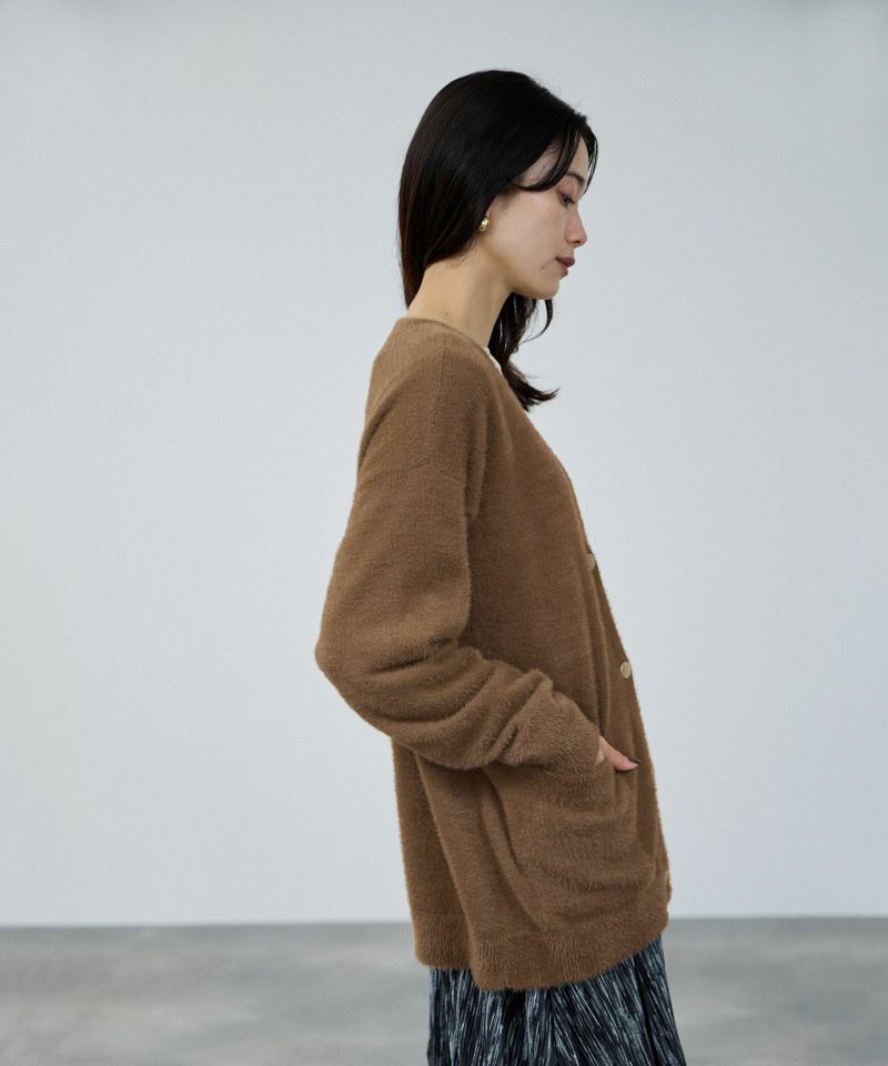 milli de l'air フェザーヤーンカーディガン レディース商品画像-18