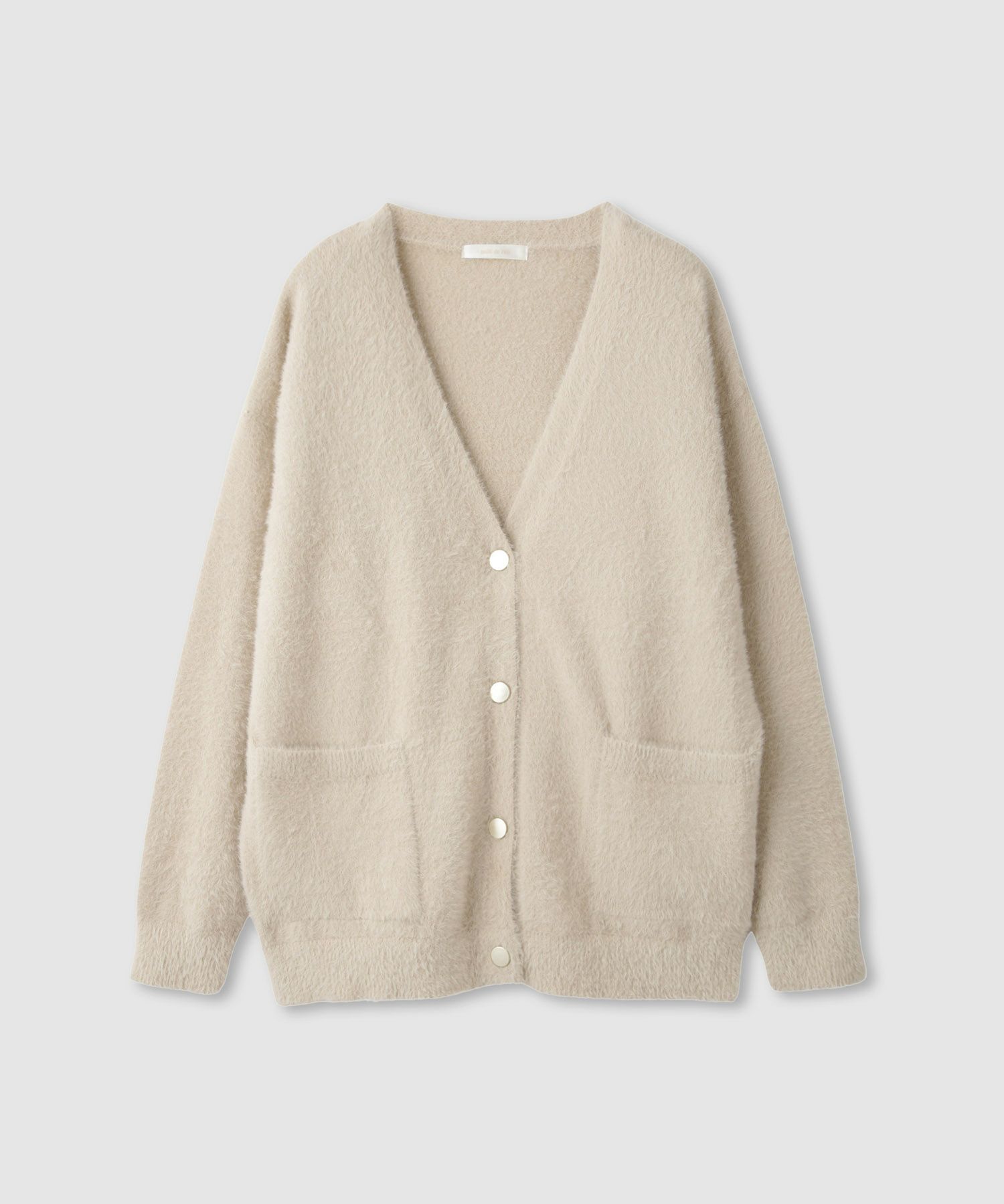 milli de l'air フェザーヤーンカーディガン レディース