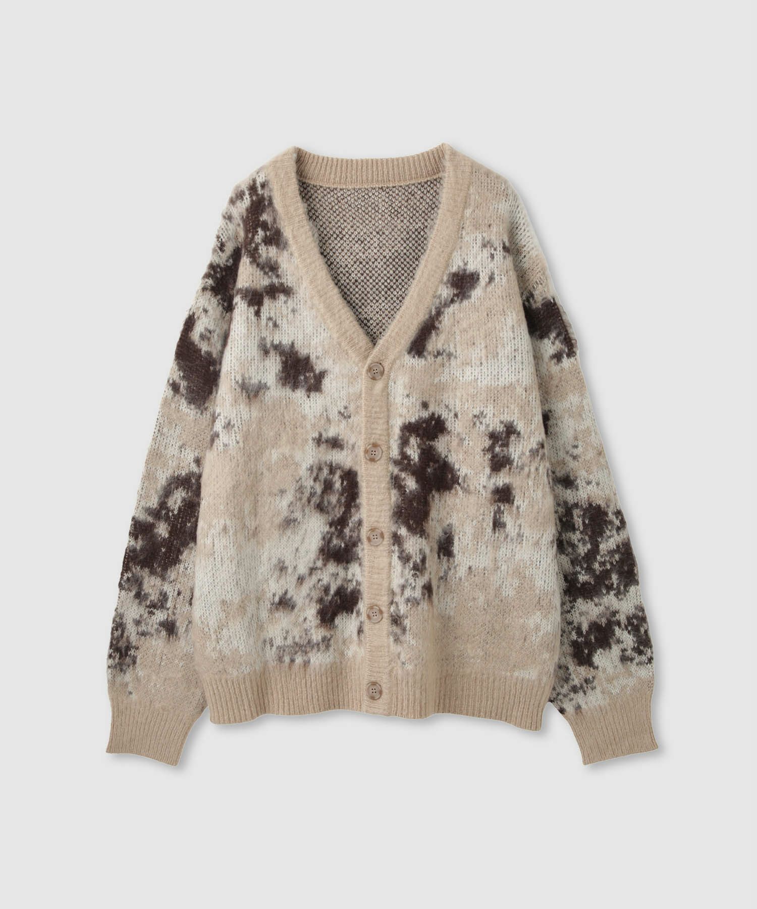 [さらに50%OFF]nAvy  モヘアタッチマーブルカーディガン レディース商品画像-22