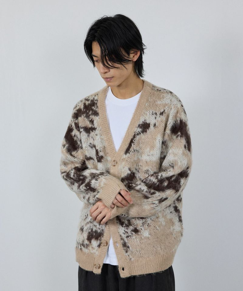 nAvy  モヘアタッチマーブルカーディガン レディース商品画像-28