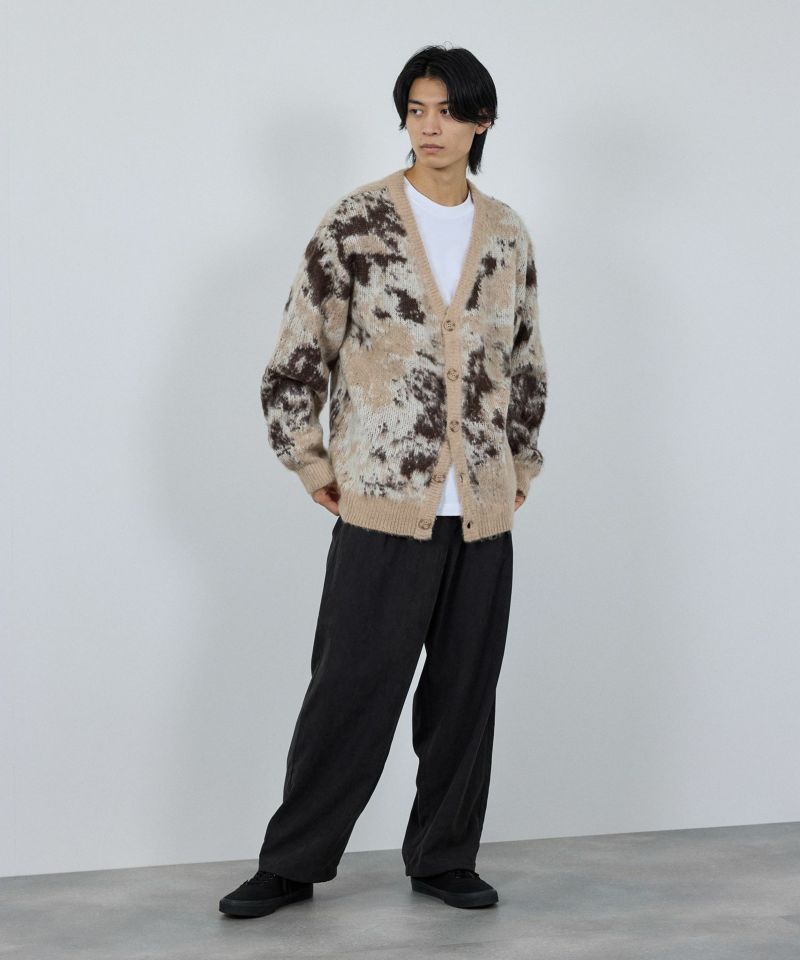 nAvy  モヘアタッチマーブルカーディガン レディース商品画像-31