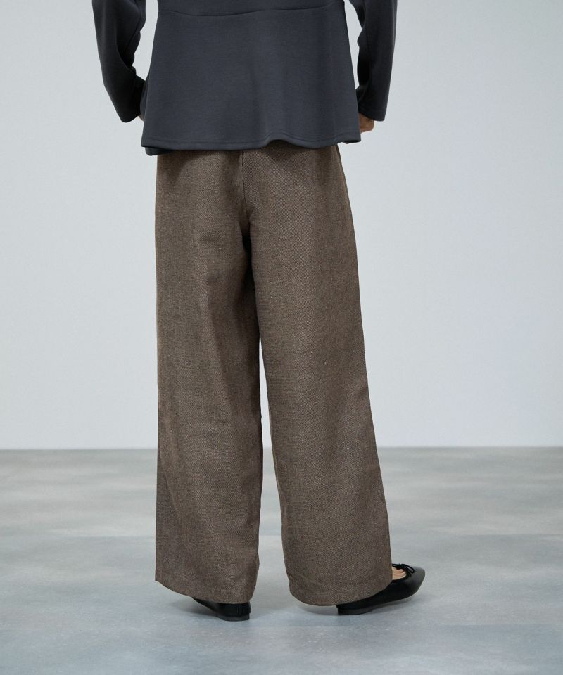 milli de l'air  オーセンティックツイードタックパンツ レディース商品画像-11