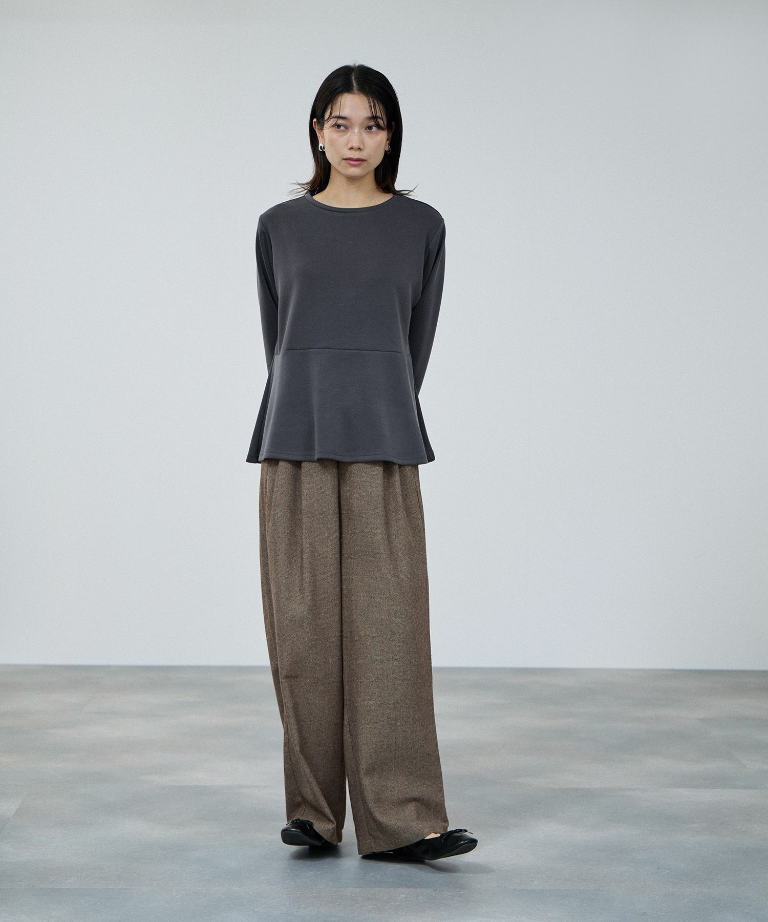 milli de l'air  オーセンティックツイードタックパンツ レディース商品サムネイル-14