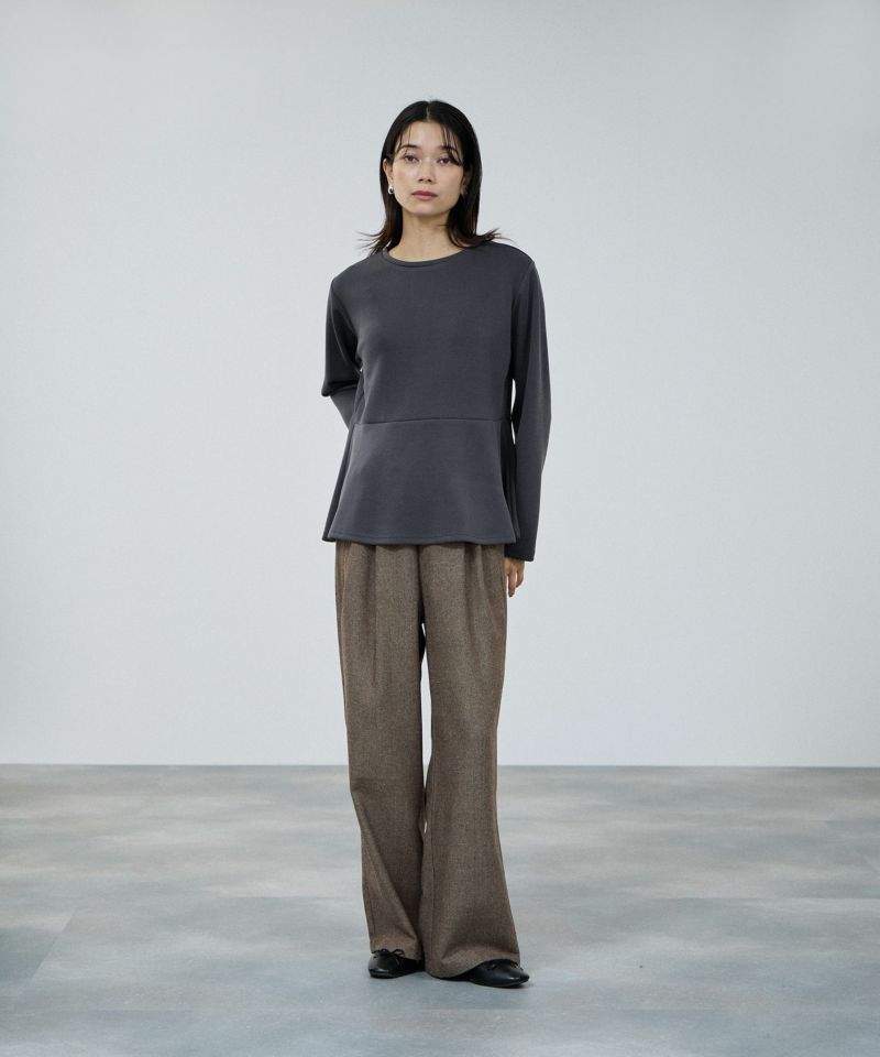 milli de l'air  オーセンティックツイードタックパンツ レディース商品画像-15