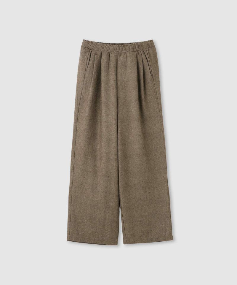 milli de l'air  オーセンティックツイードタックパンツ レディース商品画像-17