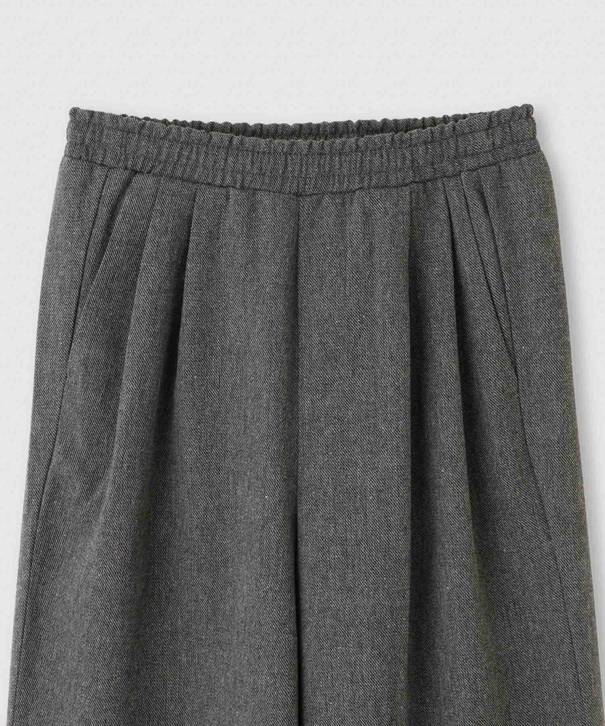 milli de l'air オーセンティックツイードタックパンツ レディース