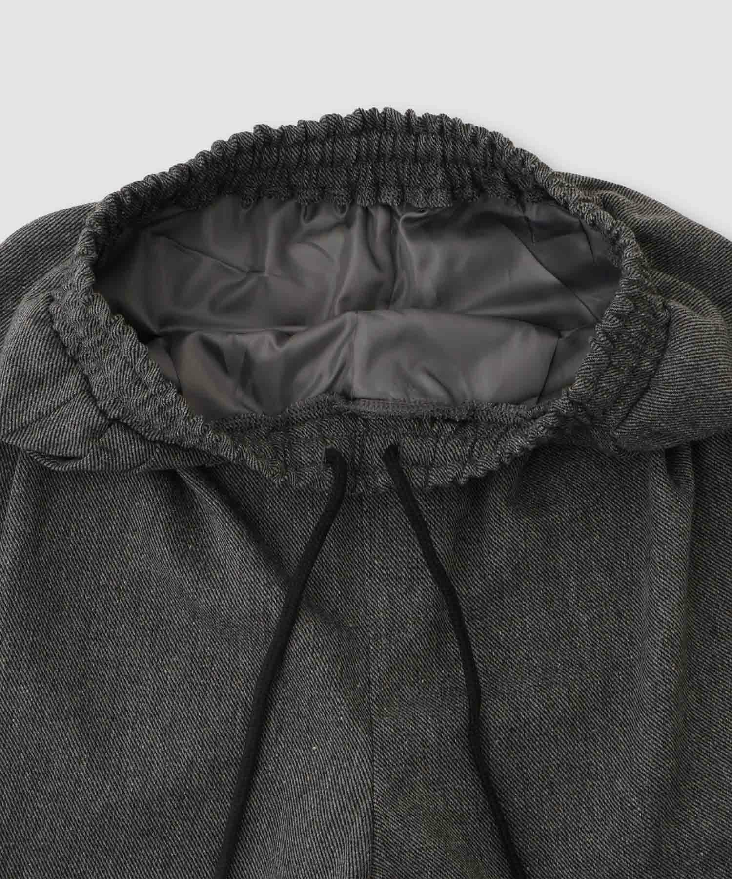 milli de l'air オーセンティックツイードタックパンツ レディース