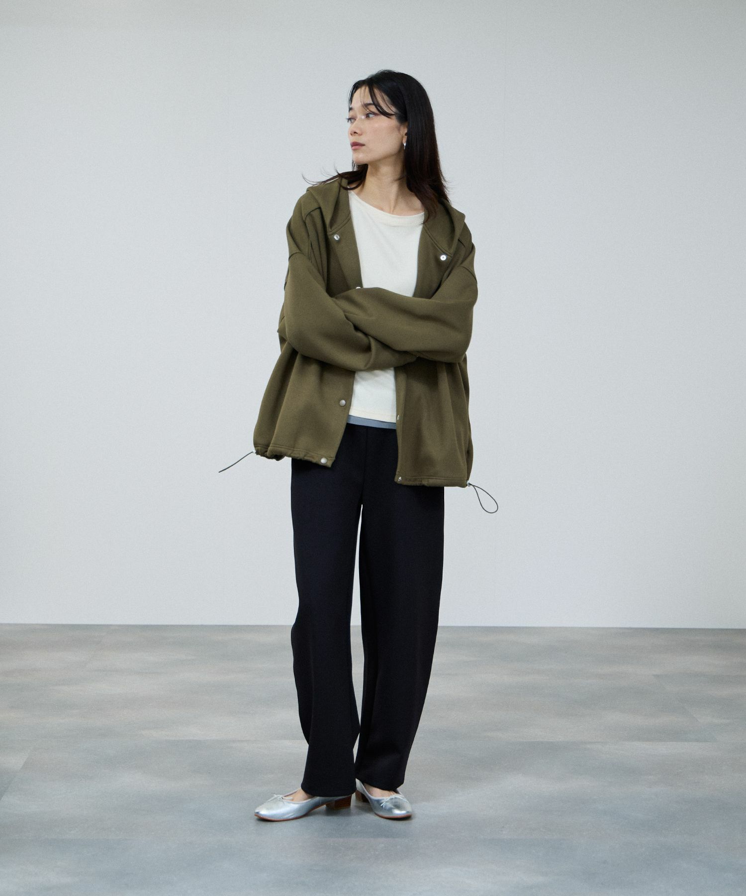 milli de l'air AIRier ダンボールカーブパンツ レディース
