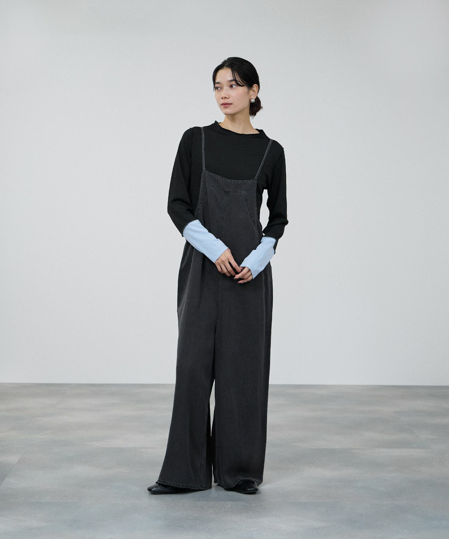 milli de l'air  デニムオールインワン レディース商品画像-2