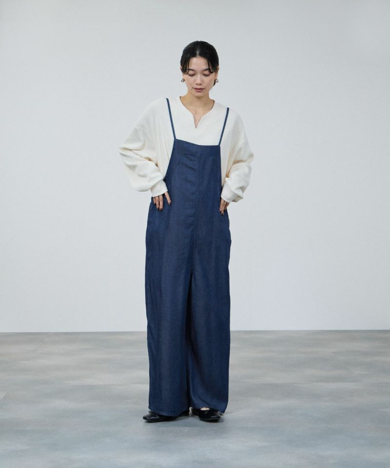 milli de l'air  デニムオールインワン レディース商品画像-8