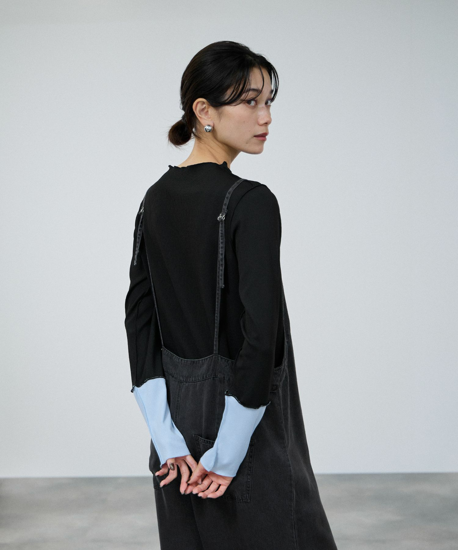 milli de l'air  デニムオールインワン レディース商品画像-10