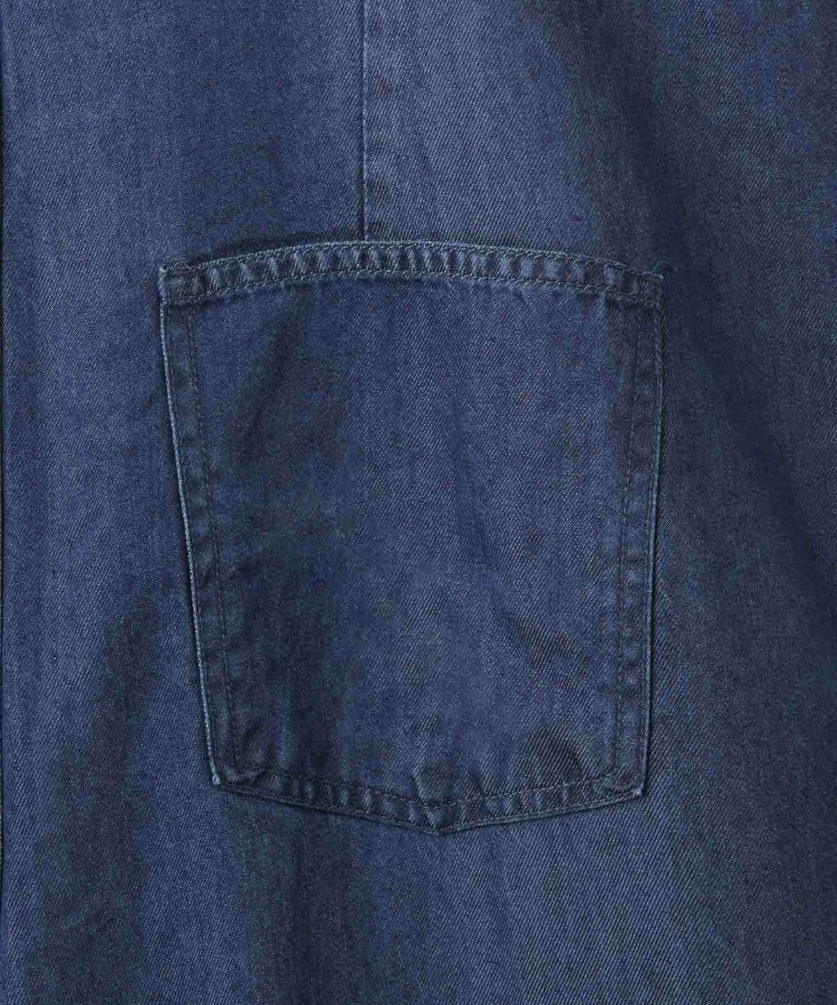 milli de l'air デニムオールインワン レディース