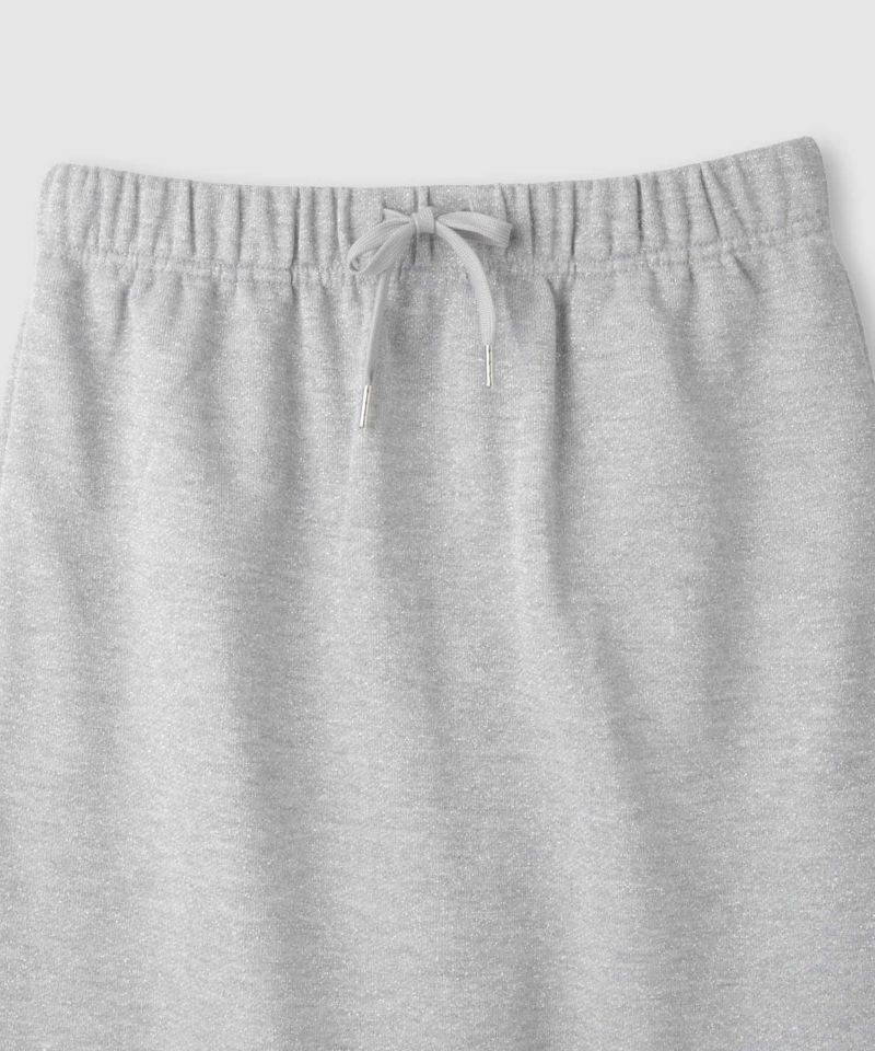 milli de l'air  ラメ裏毛Iラインスカート レディース商品画像-16