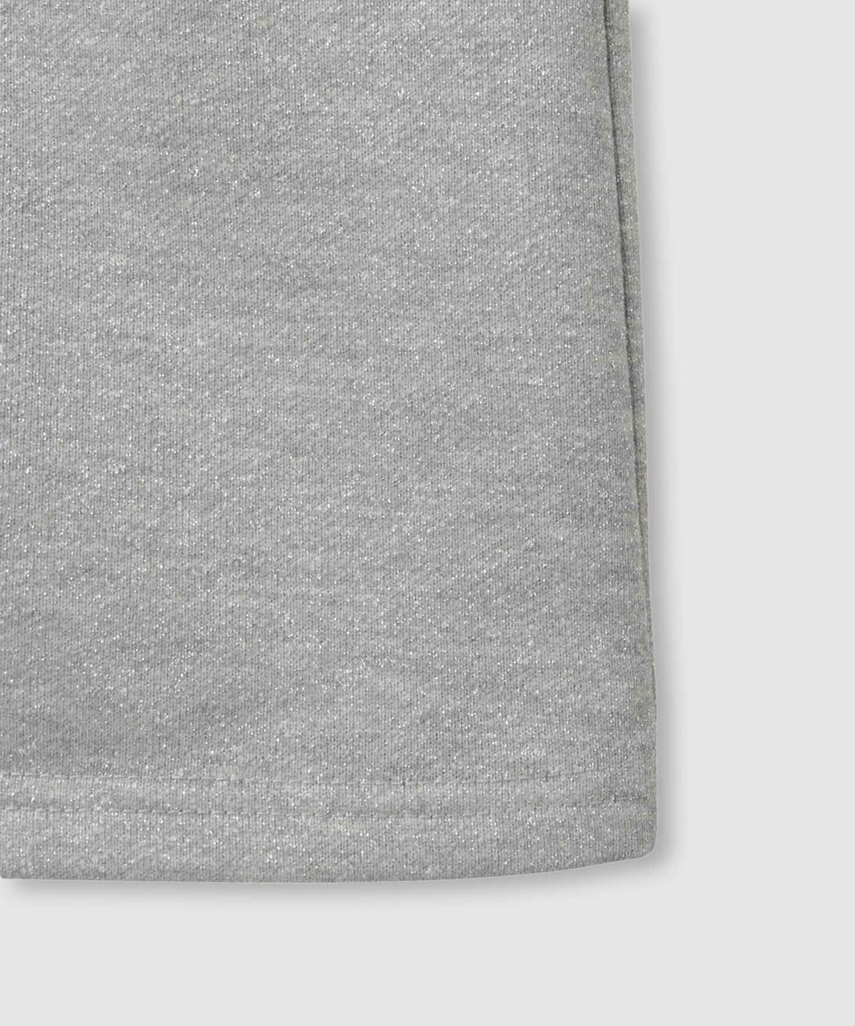 milli de l'air ラメ裏毛Iラインスカート レディース