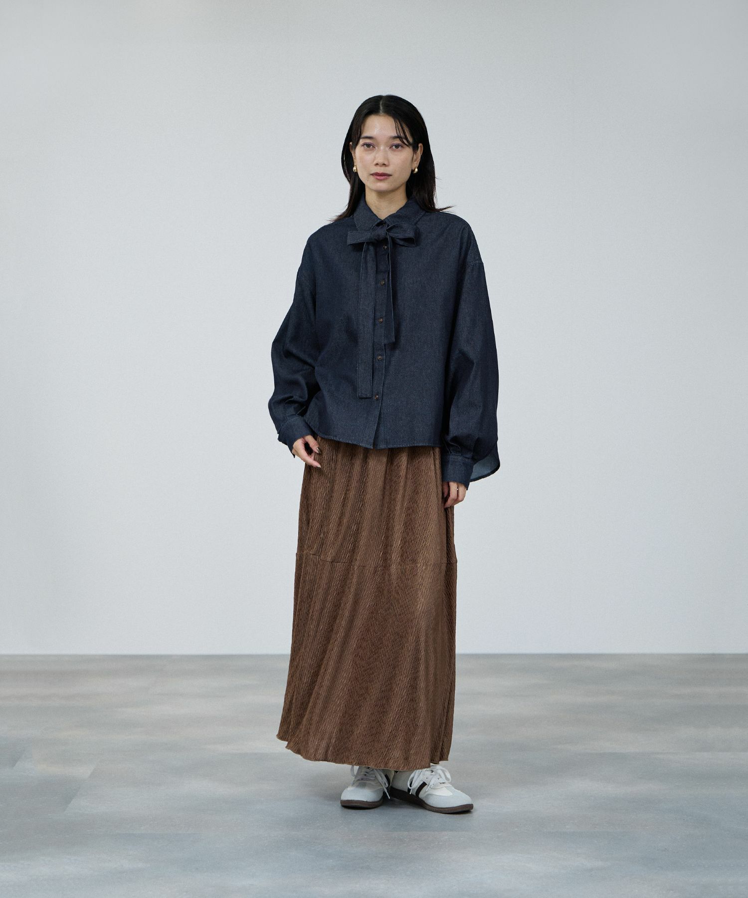 milli de l'air  イレギュラープリーツスカート レディース商品画像-3