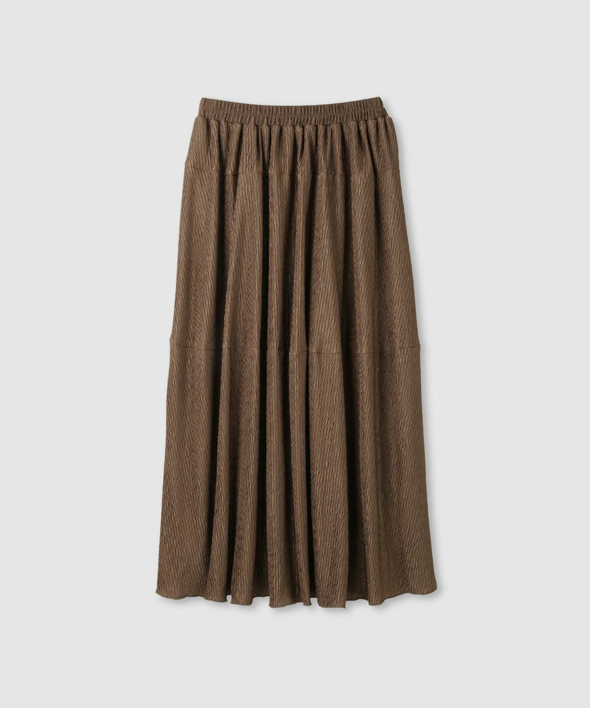 milli de l'air イレギュラープリーツスカート レディース