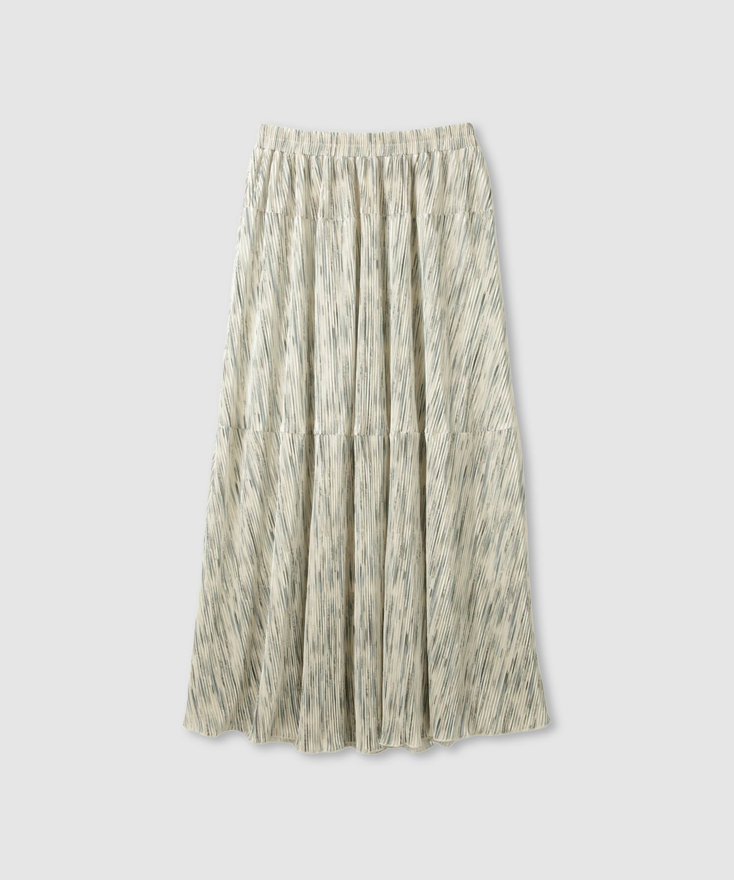 milli de l'air  ニュアンス柄プリーツフレアスカート レディース商品画像-12