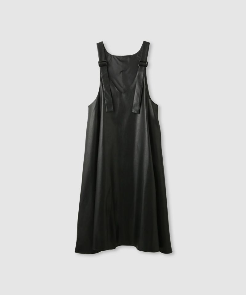 milli de l'air ソフト合皮ジャンパースカート レディース商品画像-13