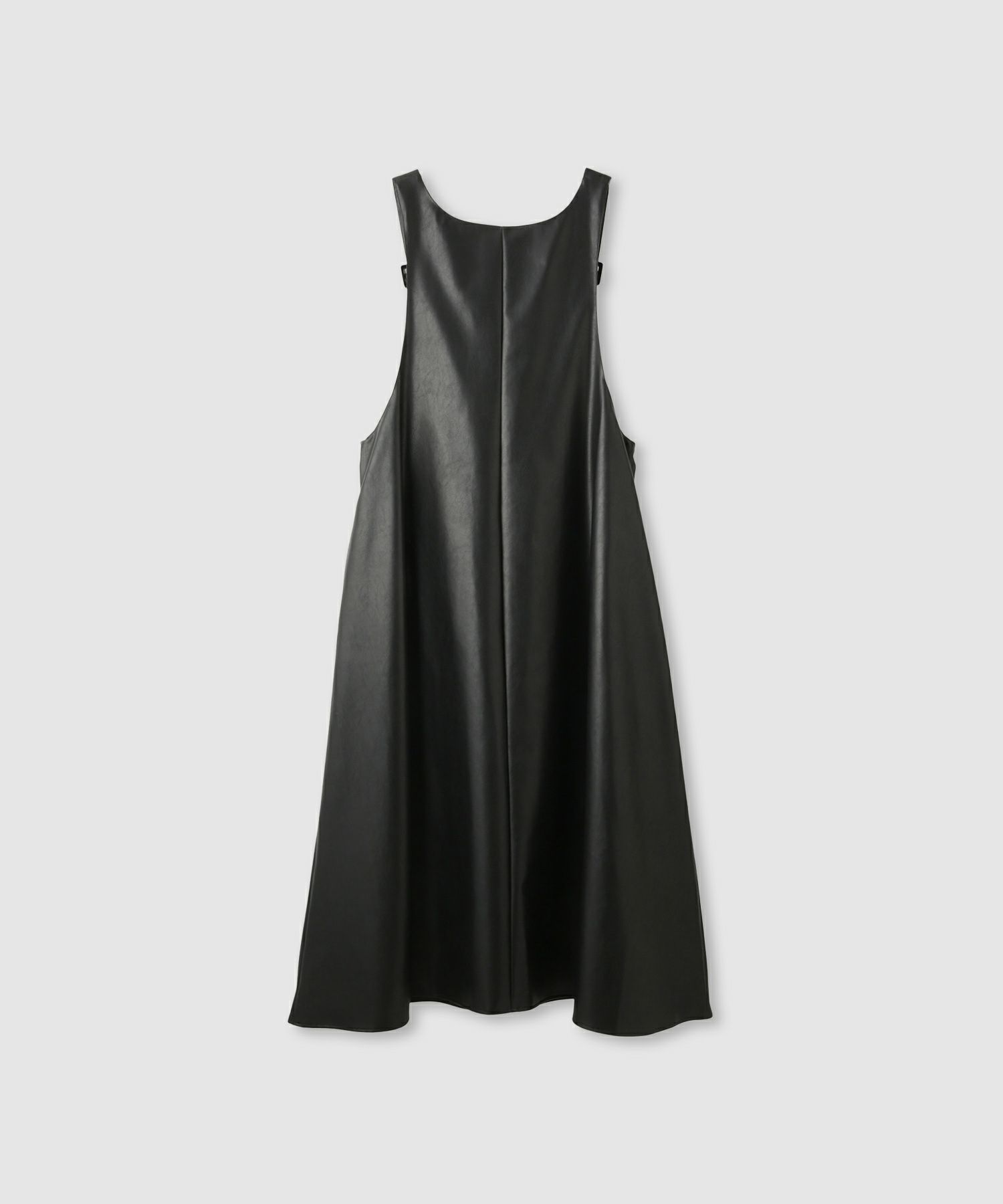 milli de l'air ソフト合皮ジャンパースカート レディース